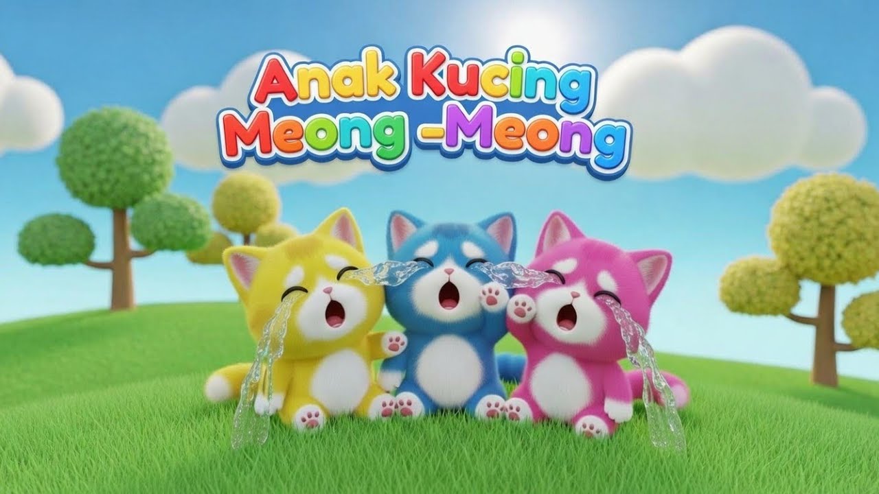 Anak Kucing Meong -Meong || Lagu Anak Indonesia Terbaru terpopuler 