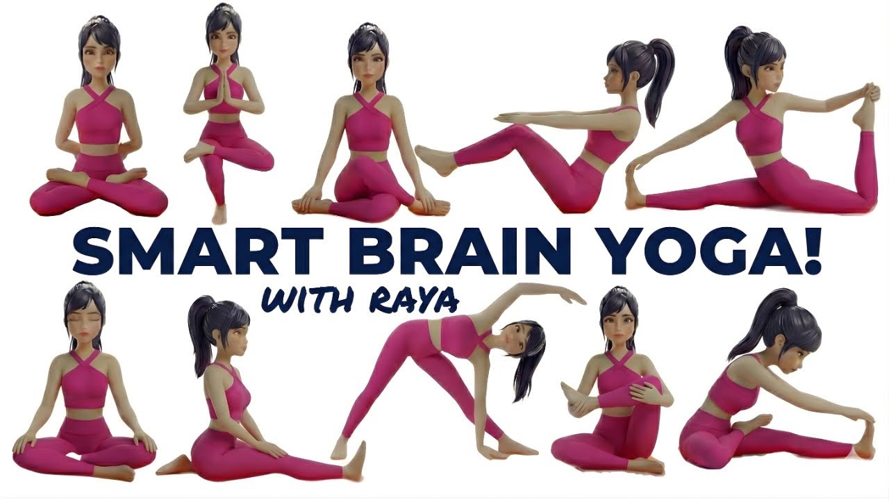 Kids Yoga to Sharpen Mind | Focus & Concentration Flow | Brain Yoga Poses for Kids | Yoga and Hoga