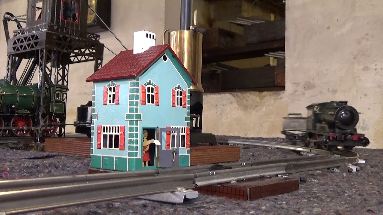 Vintage O Gauge Live Steam Trains at the Industrial Museum in Lauf, 2016