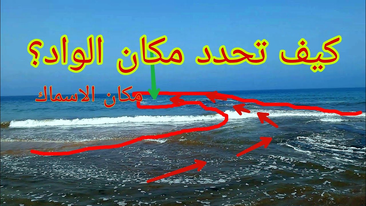 طريقة تحديد مكان الصيد(الواد) بكل سهولة شرح مبسط مع الحصيلة في اخر الفيديو.