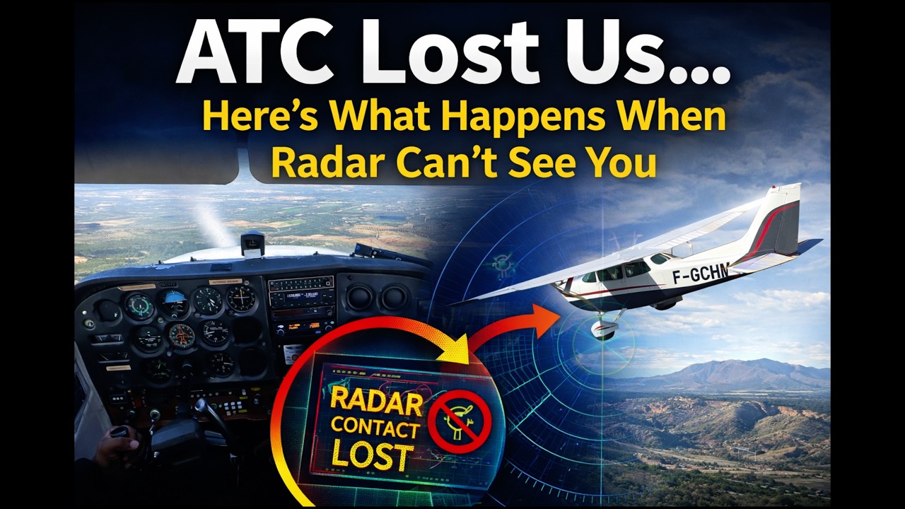 ATC Lost Us… Here’s What Happens When Radar Can’t See You