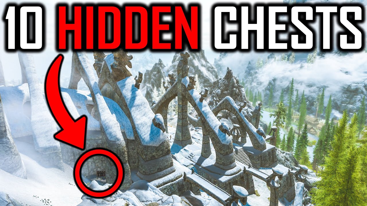 SKYRIM - 10 Hidden Chests You Probably Didn't Find #1