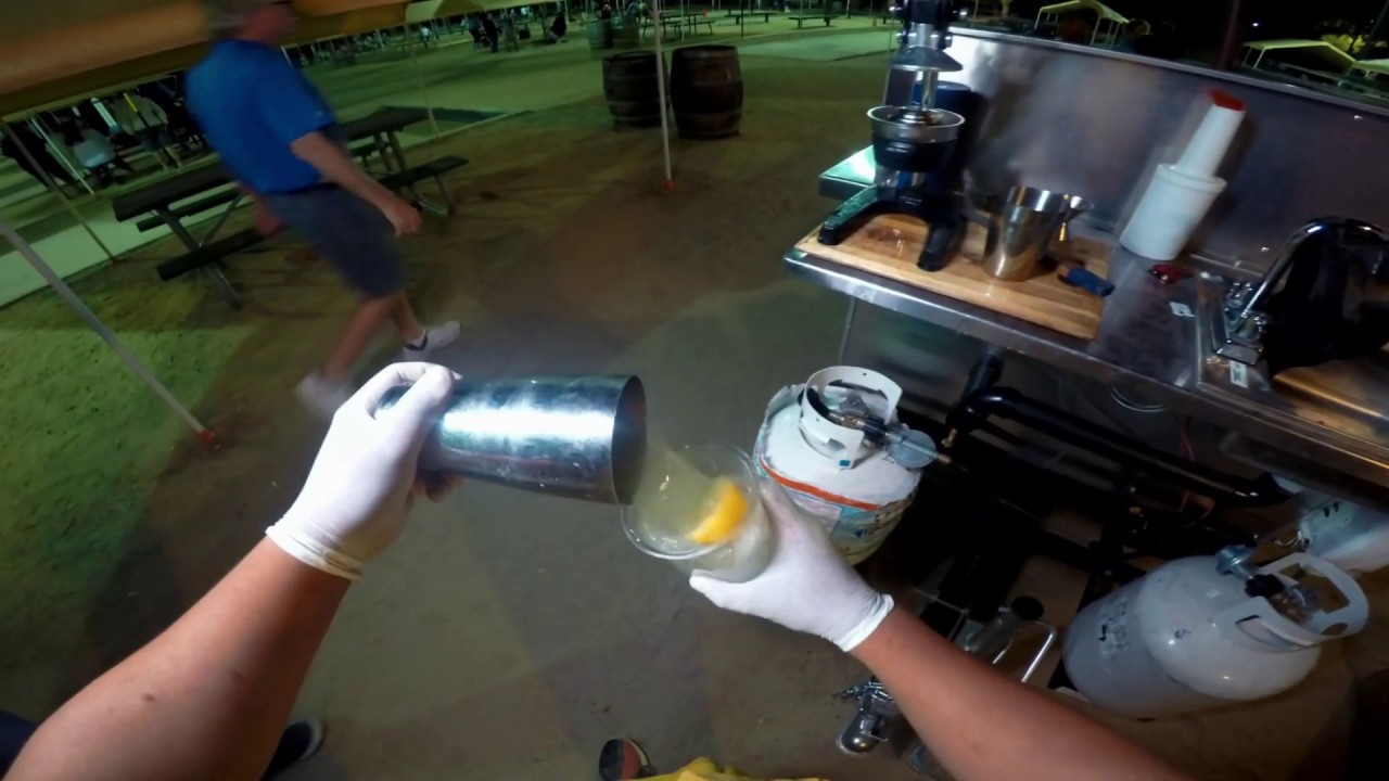 Lemon Shake Up on The California Cart!