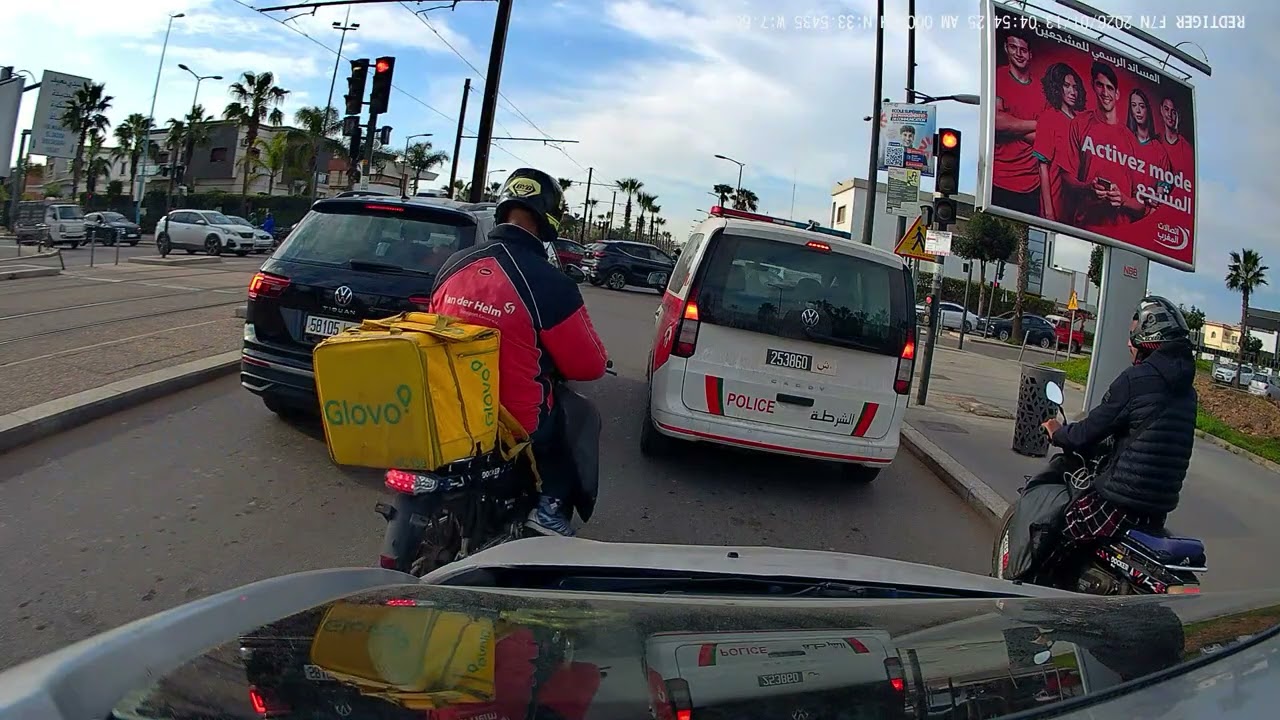 Driving Morocco Petite Balade Maroc Hay Essalam Oulfa #morocco #driving