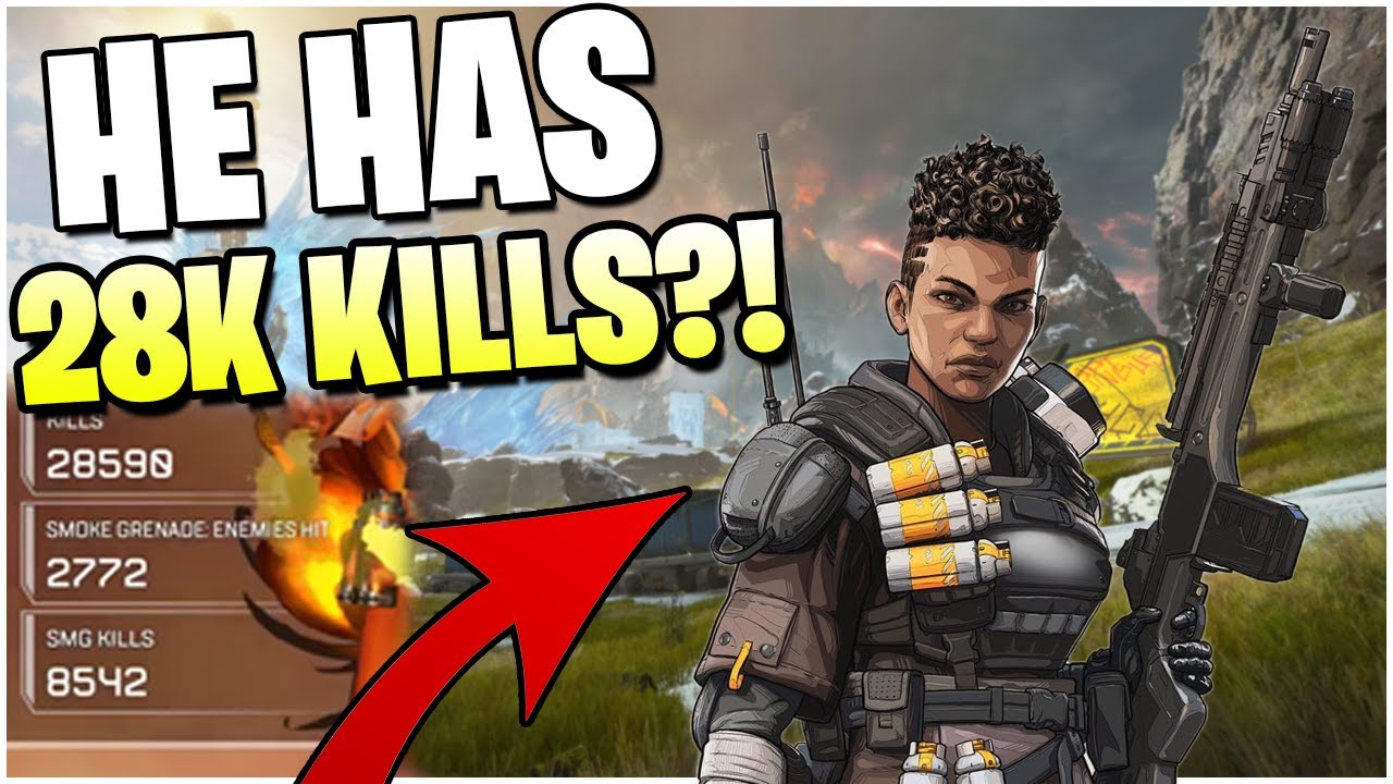 I Got Into A Game With An INSANE BANGALORE With 28,000 Kills! (Apex Legends PS4)