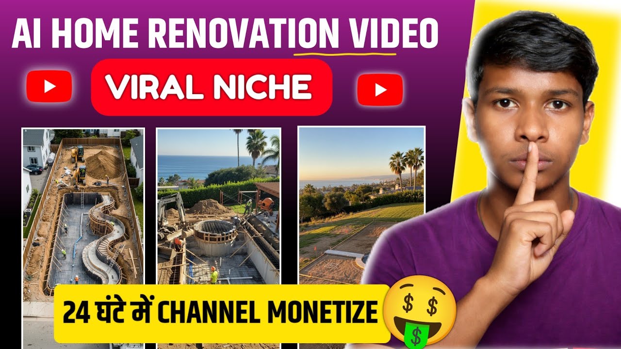 AI Se Renovation Video Kaise Banaye (Before vs After) 🔥Full Tutorial | ai video kaise banaye 