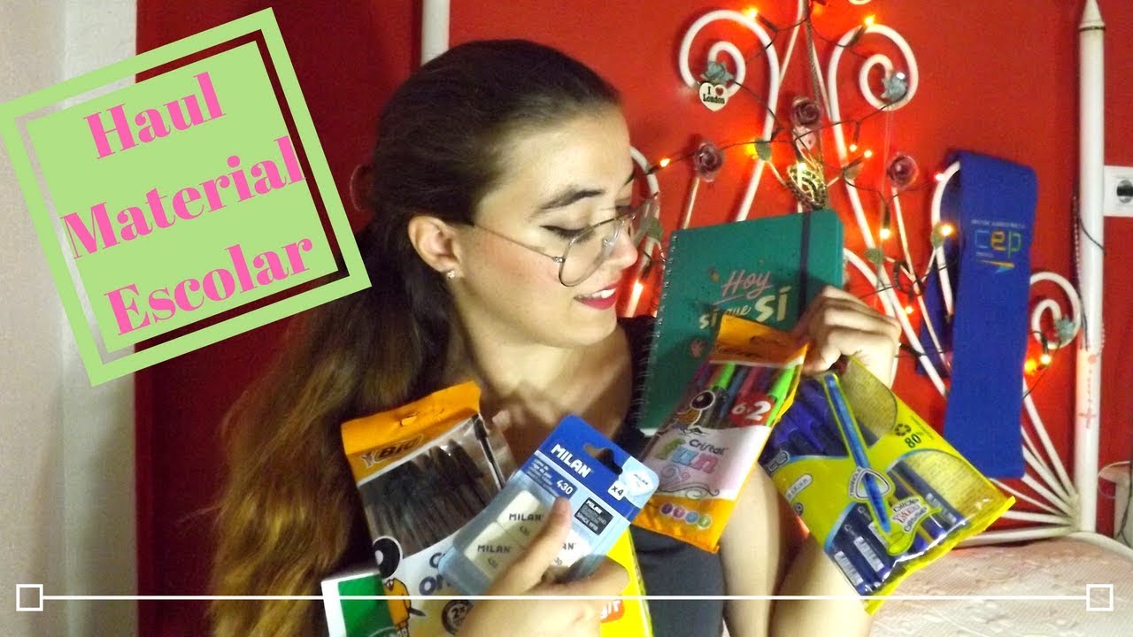 Haul material escolar 2018 - 2019