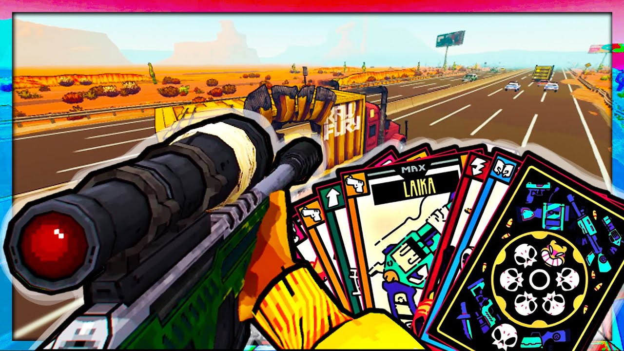 This AMAZING NEW FPS Is UpGun With Deckbuilding!