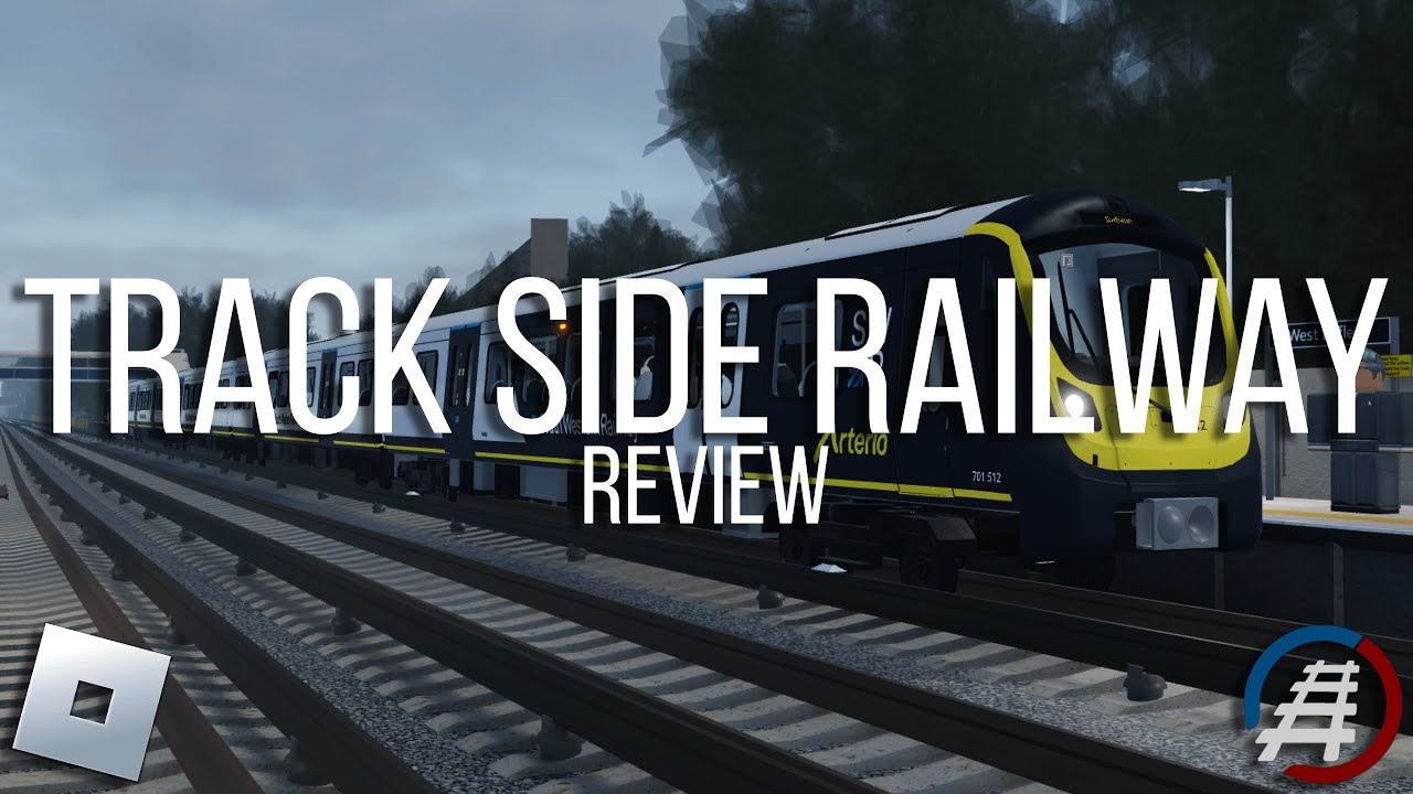 Trackside railway review (NEW GAME) | Roblox train simulator reviews