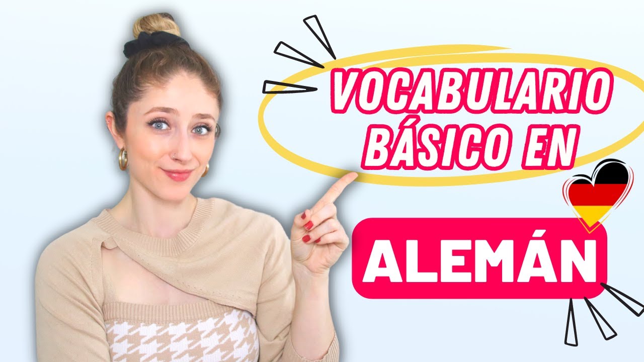 TOP 100 Palabras Básicas en Alemán y Pronunciación (Parte 1) | Curso de Alemán Básico 🇩🇪