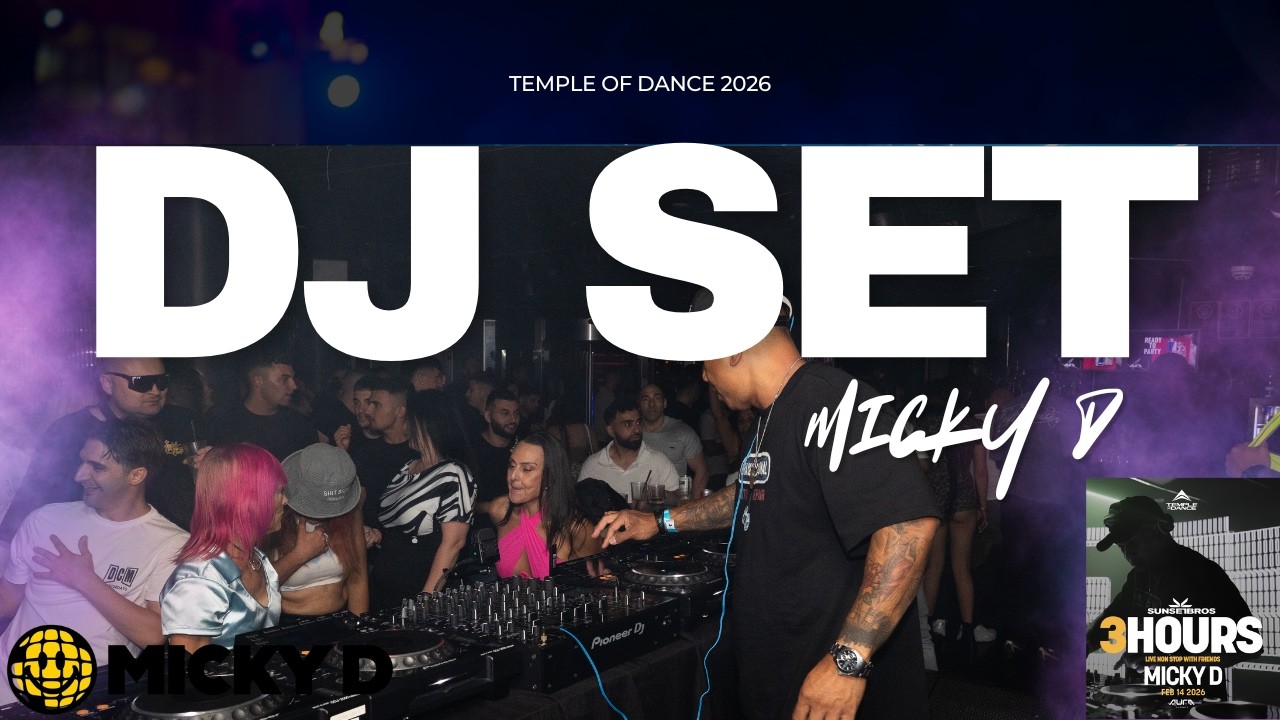 Old School NRG LIVE  DJ Micky D at Temple of Dance 2026