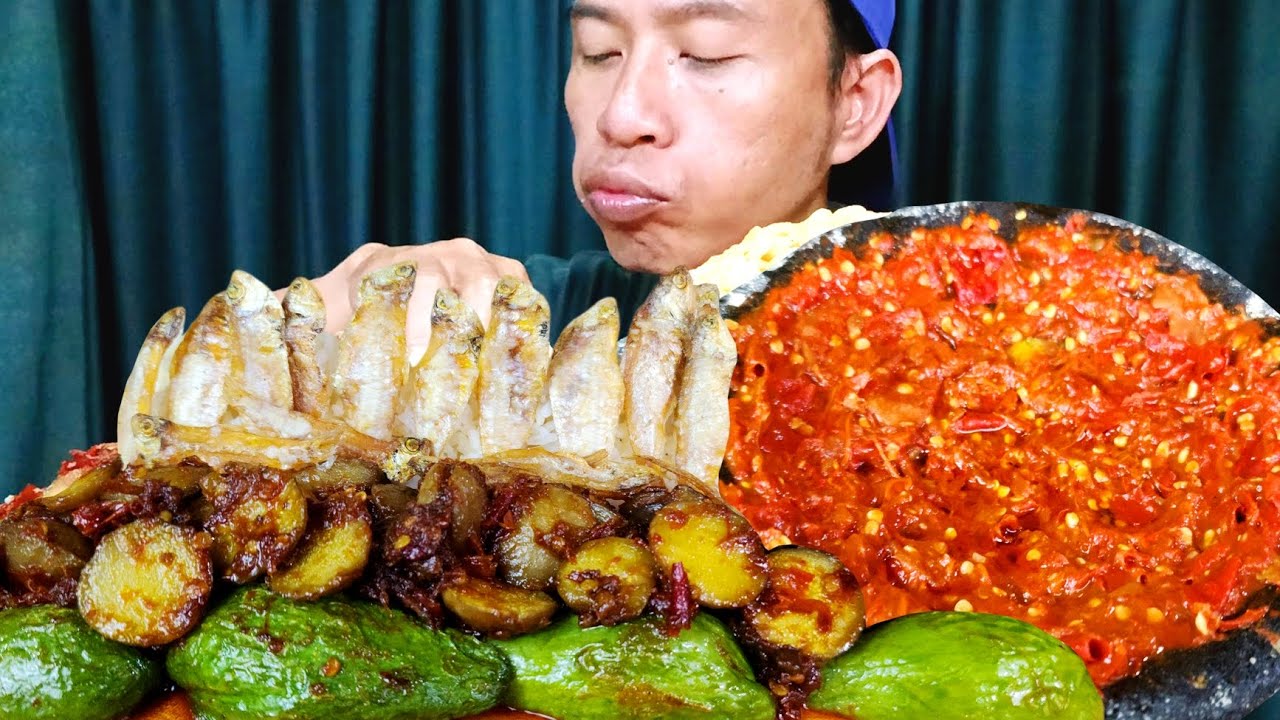 BUKA PUASA SEDRHANA..‼️IKAN ASIN SEMUR JENGKOL SAMBEL TERASI