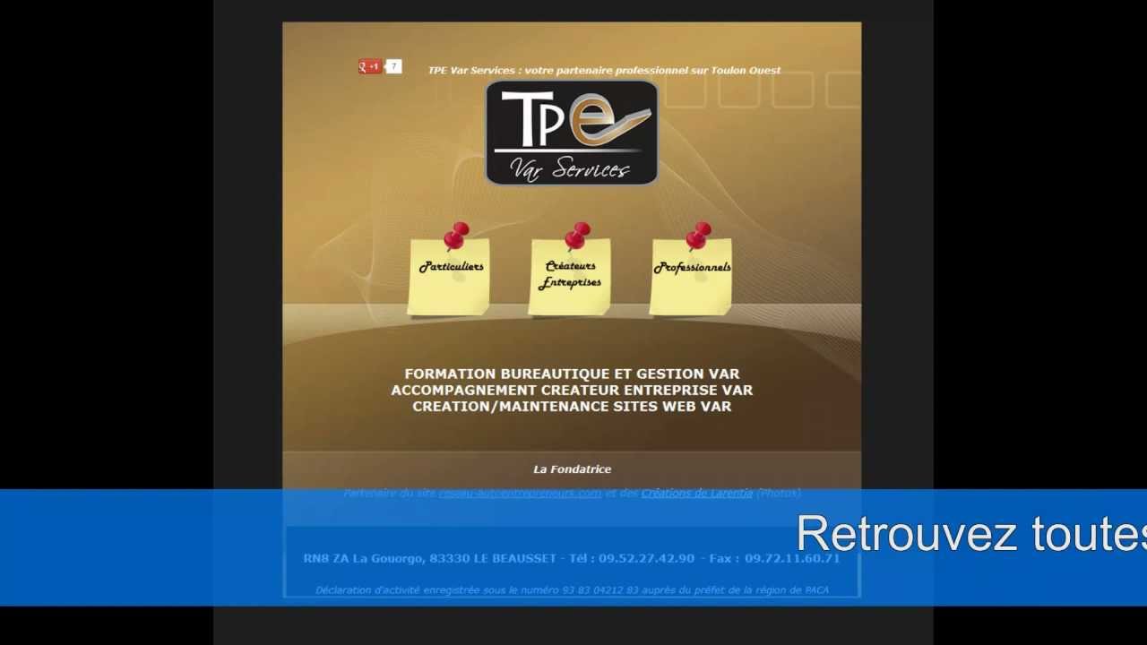 Film entreprise TPE Var Services au Beausset - France (83)