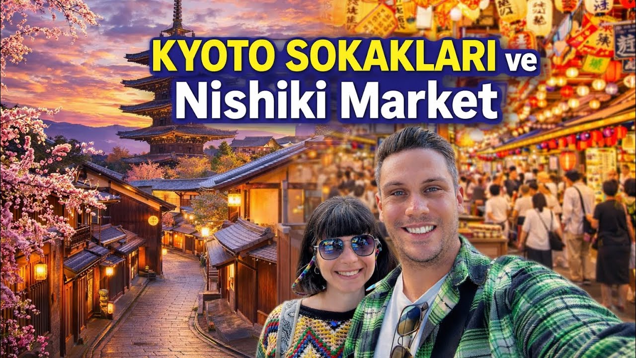 Kyoto’nun En Ünlü Alışveriş Pasajı 🇯🇵 | Japon Marketi & Sokak Lezzetleri