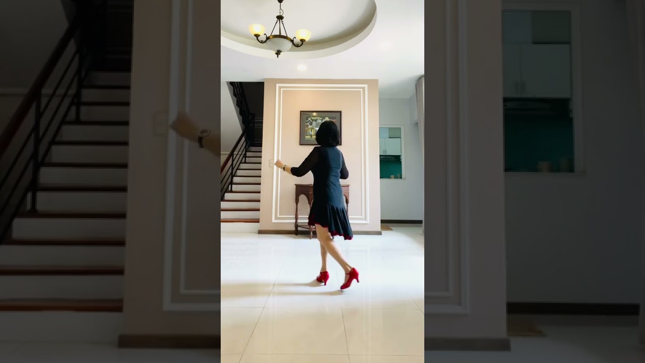 Bachata Bài 3 - Bước xéo sau