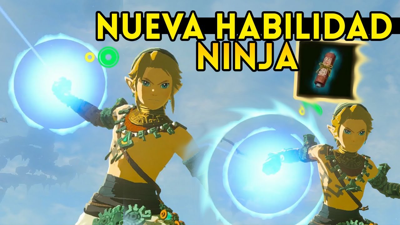 Arte NINJA de LINK - ZELDA TEARS OF THE KINGDOM