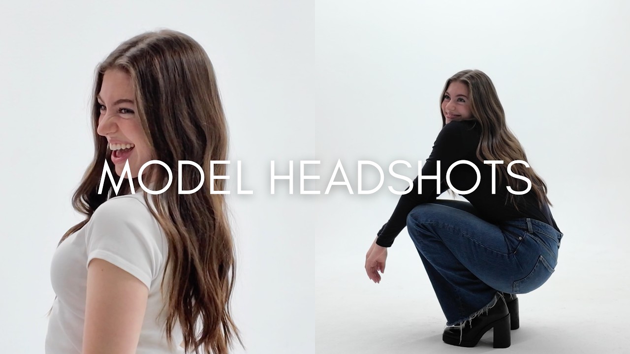 Alice Model Headshots BTS | Shot on DJI Osmo Pocket 3