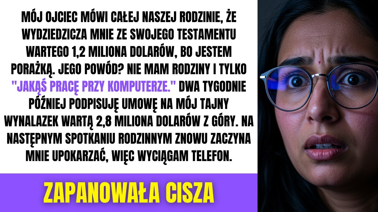 Ojciec Wydziedziczył Mnie Na Zoomie Przy 47 Członkach Rodziny; Nie Wiedział O Moim Patencie