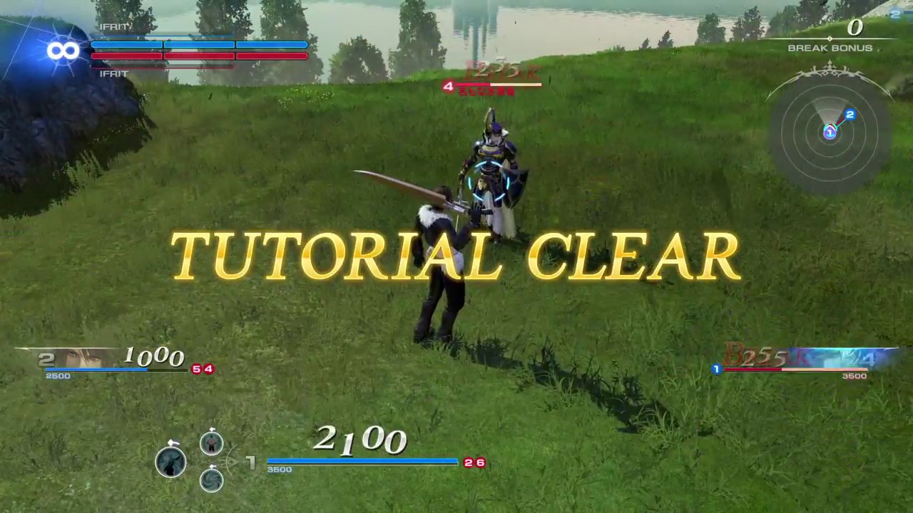 DISSIDIA FF NT OPEN &beta; TEST JP PS4PRO:gmoyajp move tutorial guide.