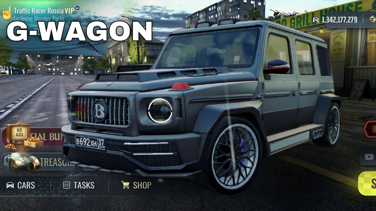 G-Wagon | Traffic Racer Russian Village | High Speed Gameplay.