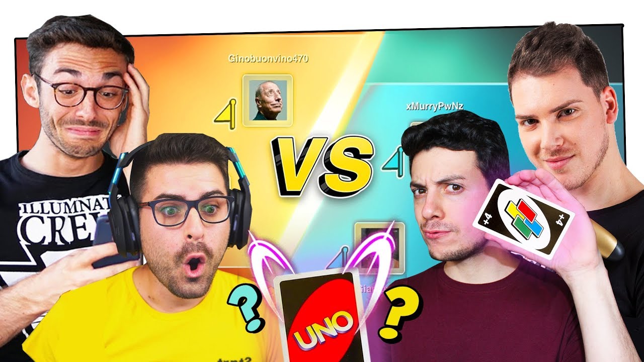 IL 2 VS 2 PIÙ DIVERTENTE DI SEMPRE! (UNO Gameplay ITA) w/xMurry Mikeshowsha Giampytek
