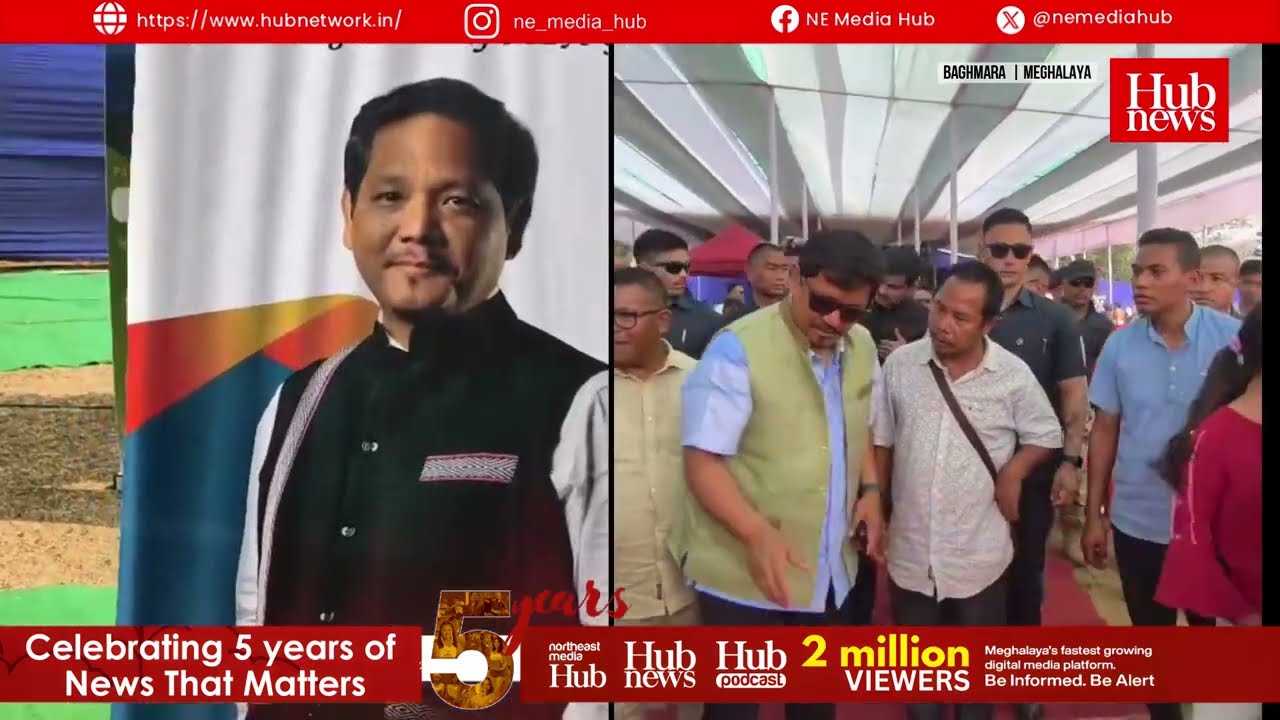 Conrad Sangma Highlights ₹5,000Cr Investment in South Garo Hills for Meghalaya’s Vision 2032 Roadmap