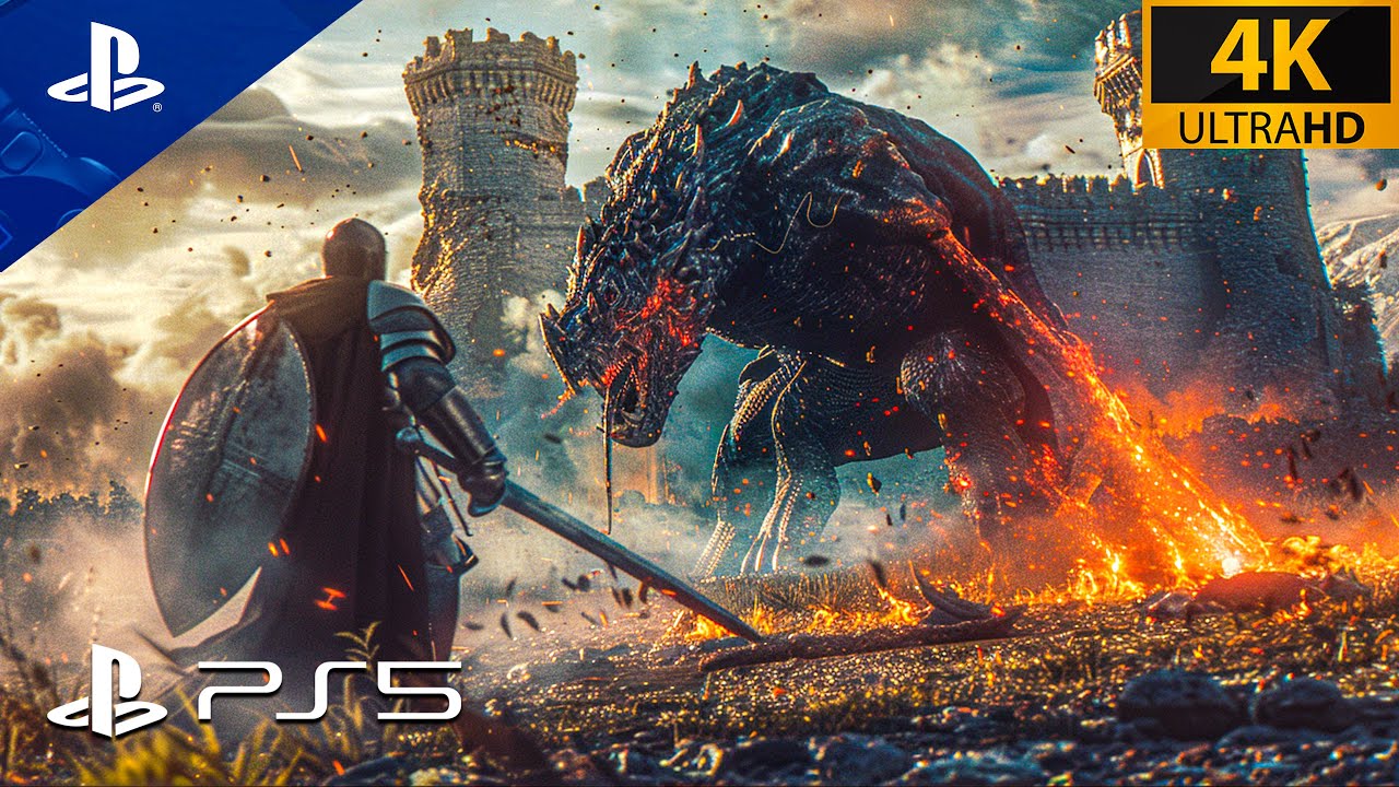 New UNREAL ENGINE 5 DARK SOULS-like Games coming out in 2024 and 2025! INSANE GRAPHICS in Real Time!
