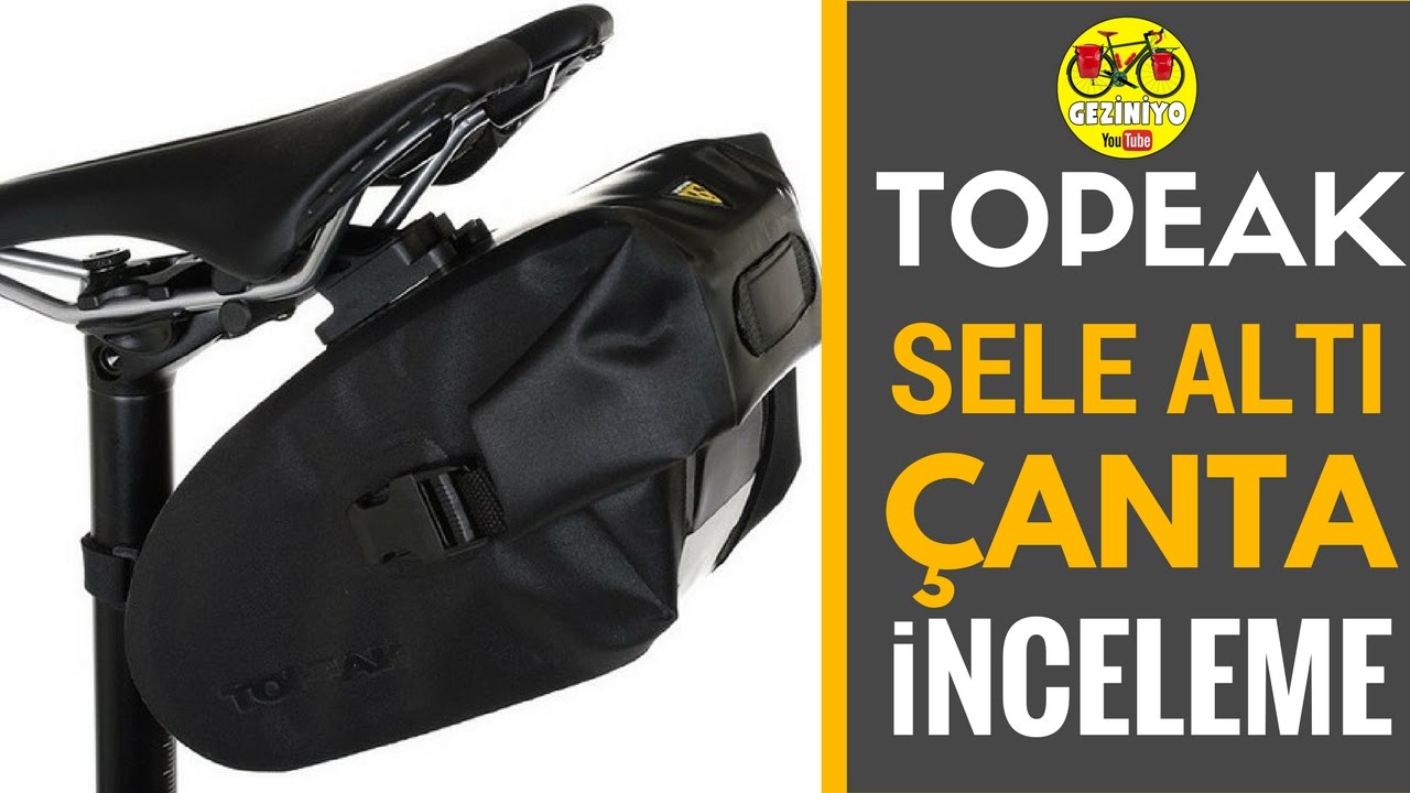 Bisiklet Sele Altı Çanta İnceleme | Topeak Wedge Drybag