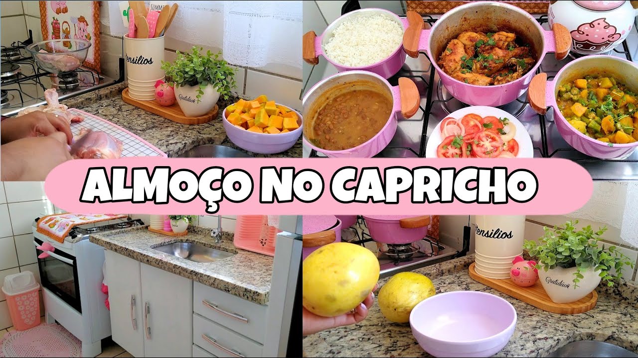 ALMOÇO DELÍCIA NO CAPRICHO - FRANGO COZIDO - ROTINA DE DONA DE CASA - MARYA ALVES