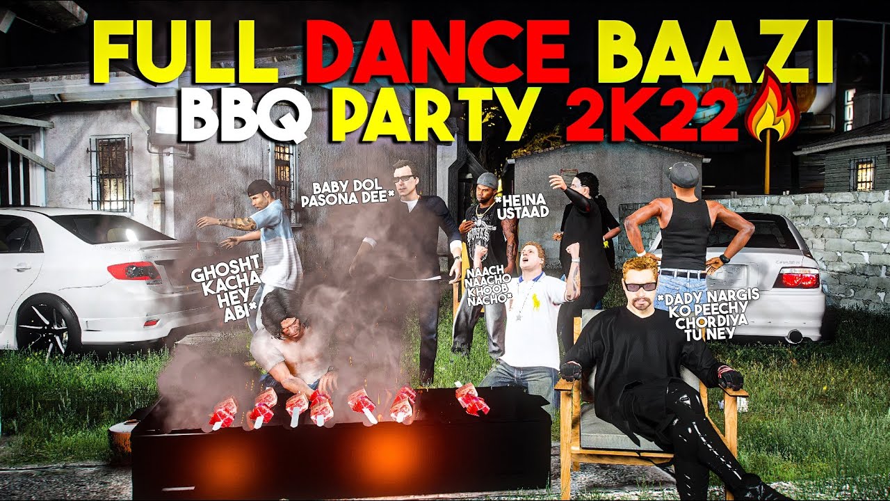 BBQ PARTY IN SHAPATARS STYLE | REAL LIFE MOD | GTA 5 PAKISTAN