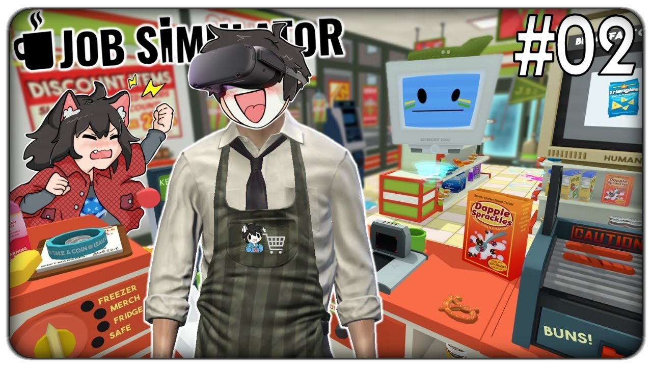 HO RUBAT0 IL LAVORO DA COMMESSA ALL'ASSISTENTE | Job Simulator - ep.02