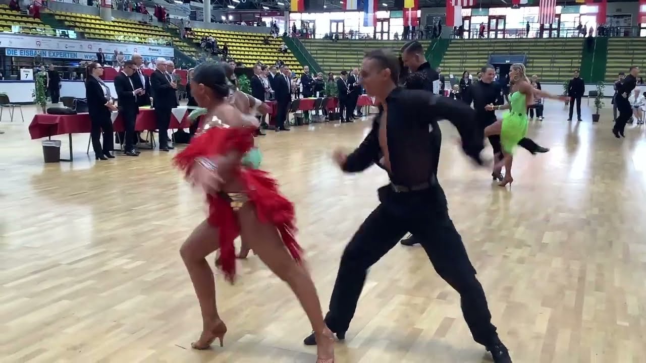 JIVE - WDSF 2023 Frankfurt 👍👍 Artur & Anna (GER 5) vs Axel & Anna (FRA 85) - Hessen tanzt