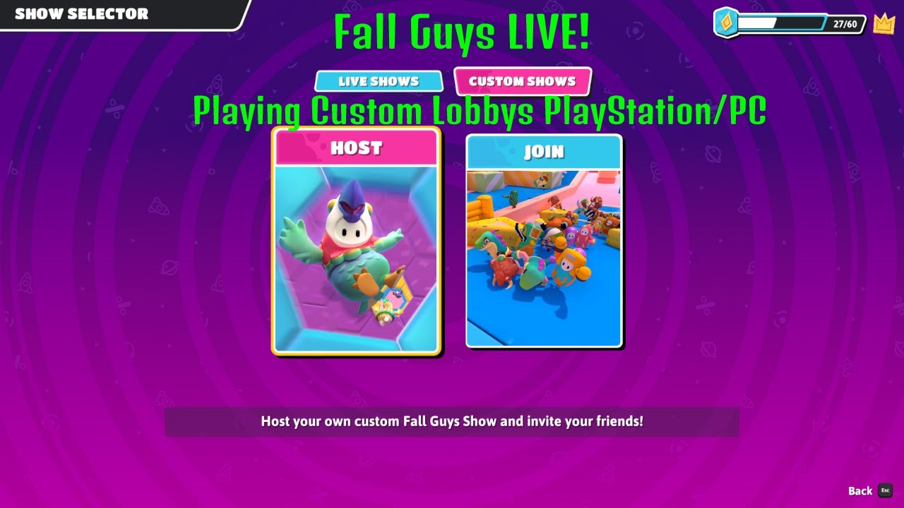 Fall Guys Live Custom Lobbies With Viewers!