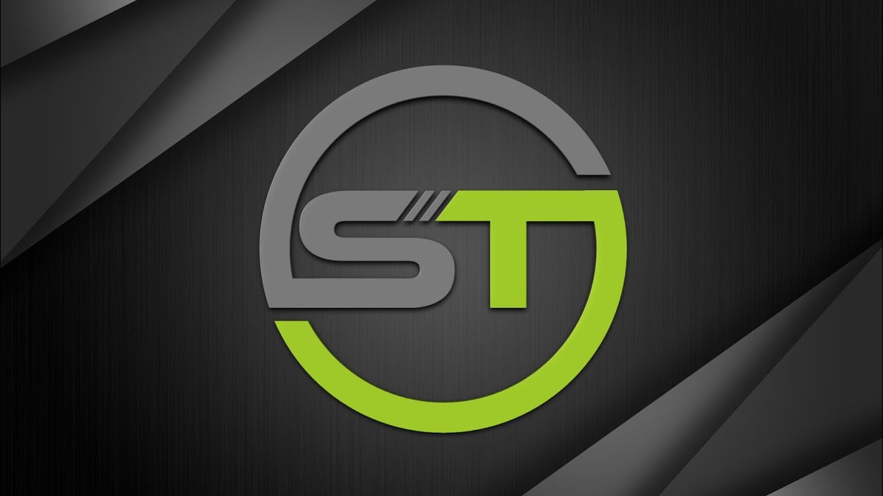 S T Professional Logo Design Pixellab | Logo Design pixellab 🔥👌