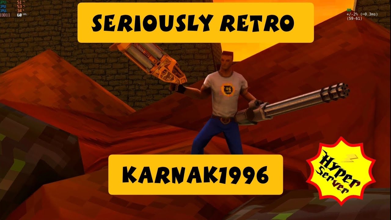 Serious Sam Fusion. Seriously Retro Karnak 1996 прохождение на сложности Сэм от Hyper_Vlados789