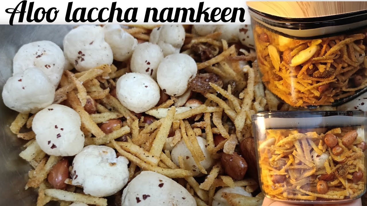 Fasting Special Aloo Laccha Namkeen | Crispy & Healthy Vrat Recipe | Upvas Special Snacks