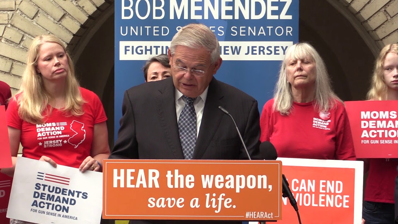 Menendez Introduces National Ban on Gun Silencers