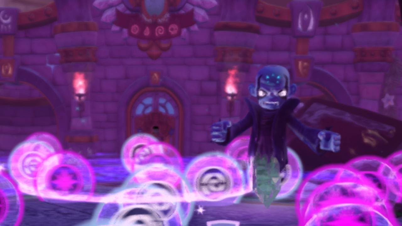 Fighting Traptanium  Kaos in Skylanders academy