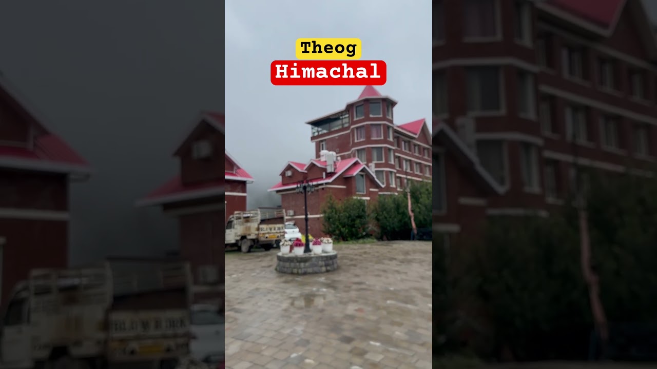 De Exotica Resort Theog #himachal  #theog  #travel  #adventureexploring  #mountains  #nature