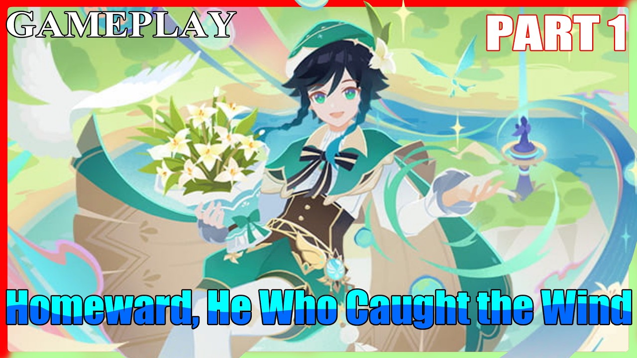 Homeward, He Who Caught the Wind Event Part 1 [JP DUB] | Genshin Impact 6.4