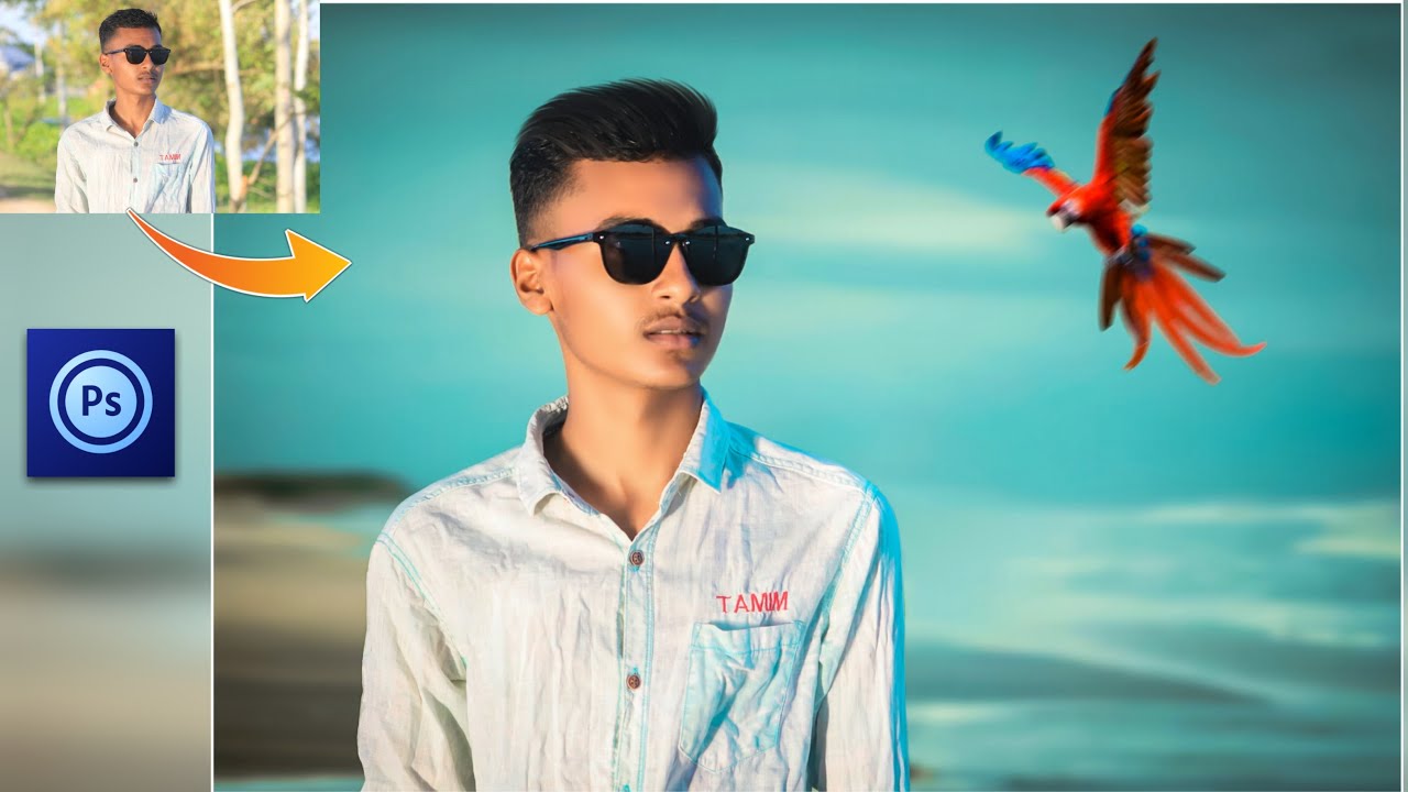 Ps Touch Best Background Changing Editing🔥|| How to Edit Amazing Photo by Ps Touch in Android
