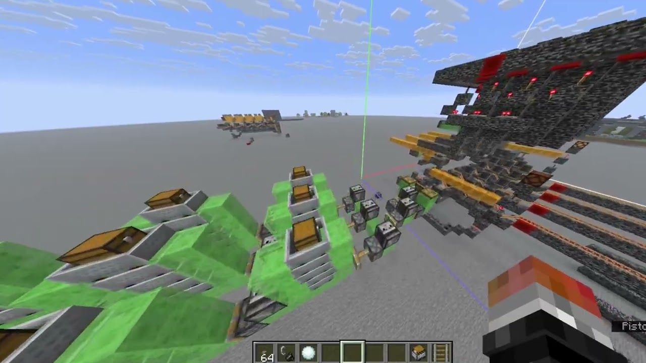2-direction train that can carry 1620 stacks of items (further scalable)