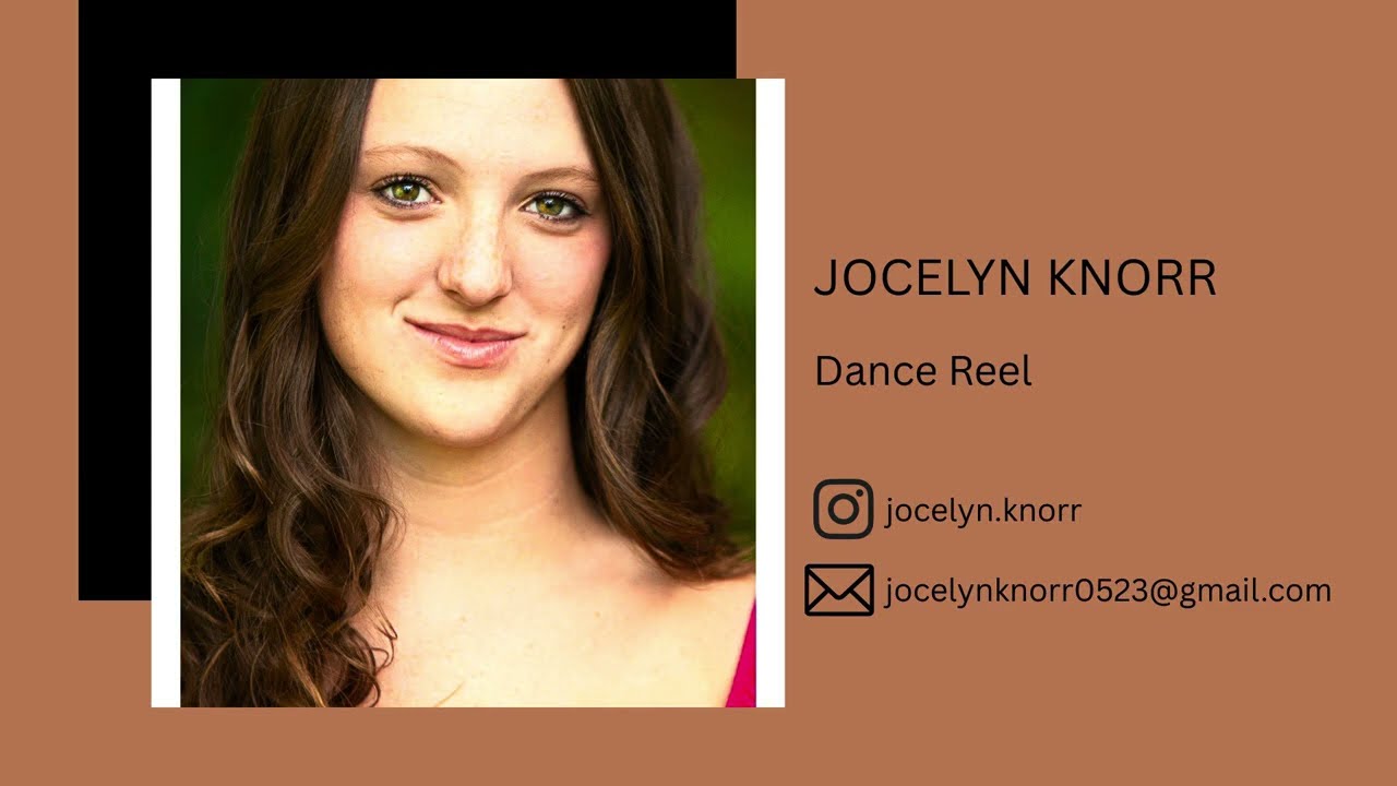 Dance Reel - Jocelyn Knorr
