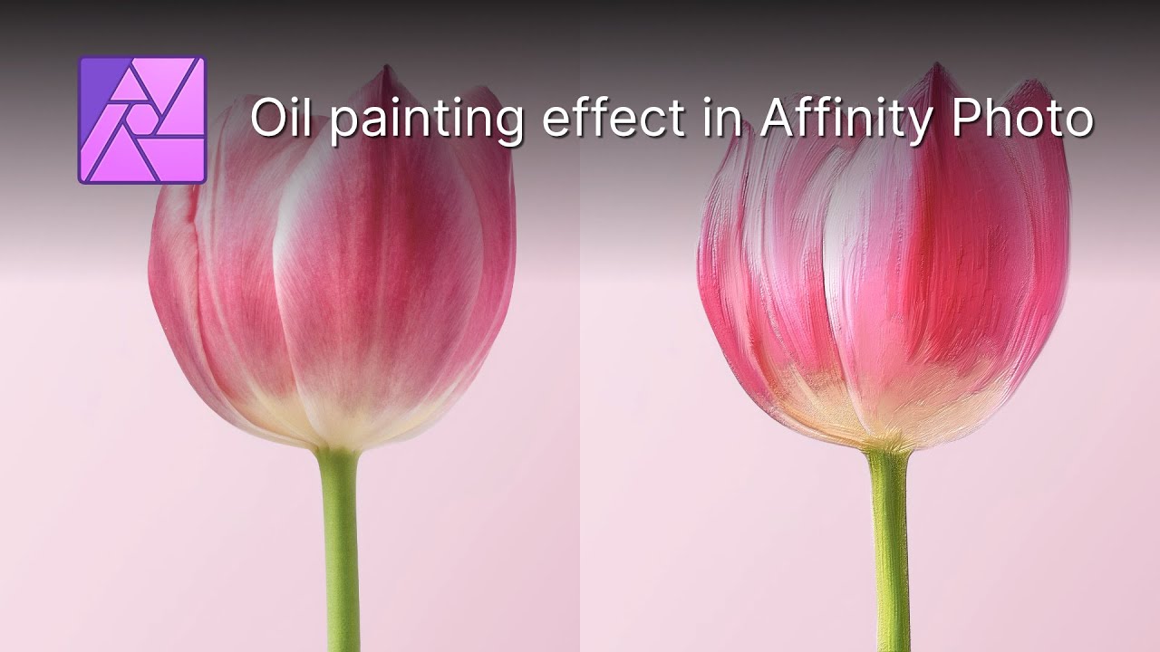 Oil Paint effect with Affinity Photo