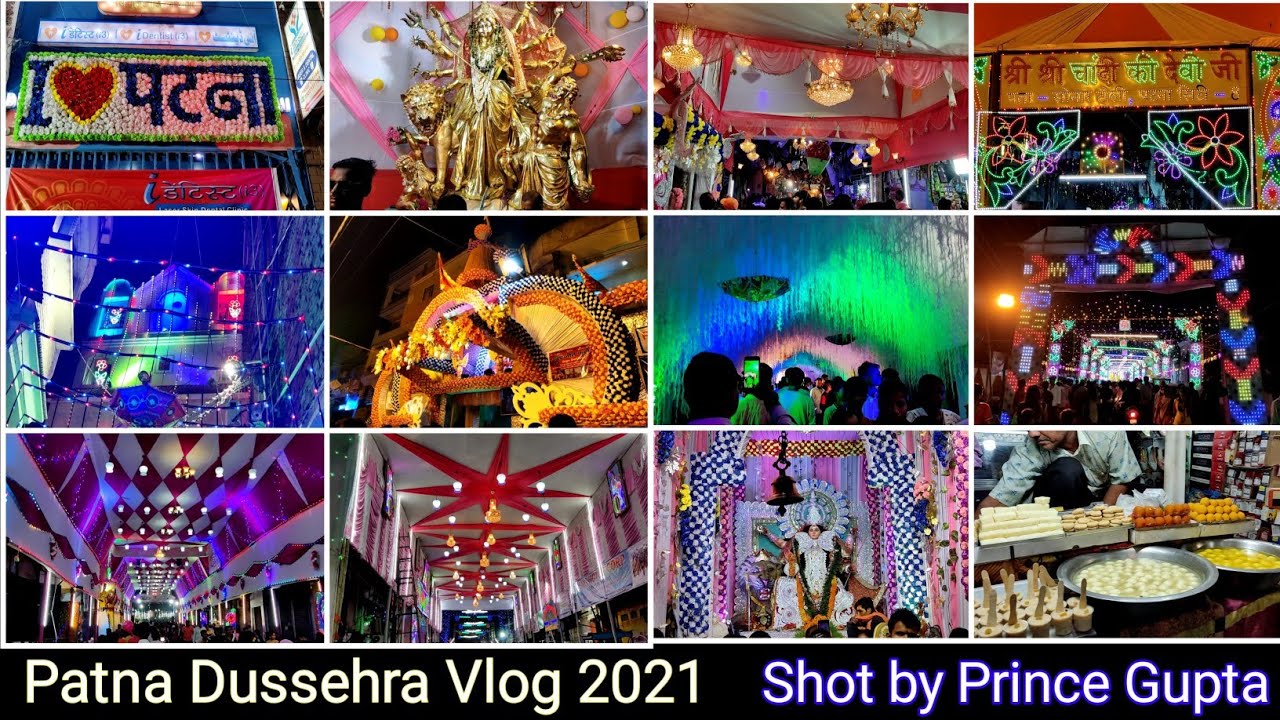 Patna City Dussehra Vlog 2021 | Shot by Prince Gupta