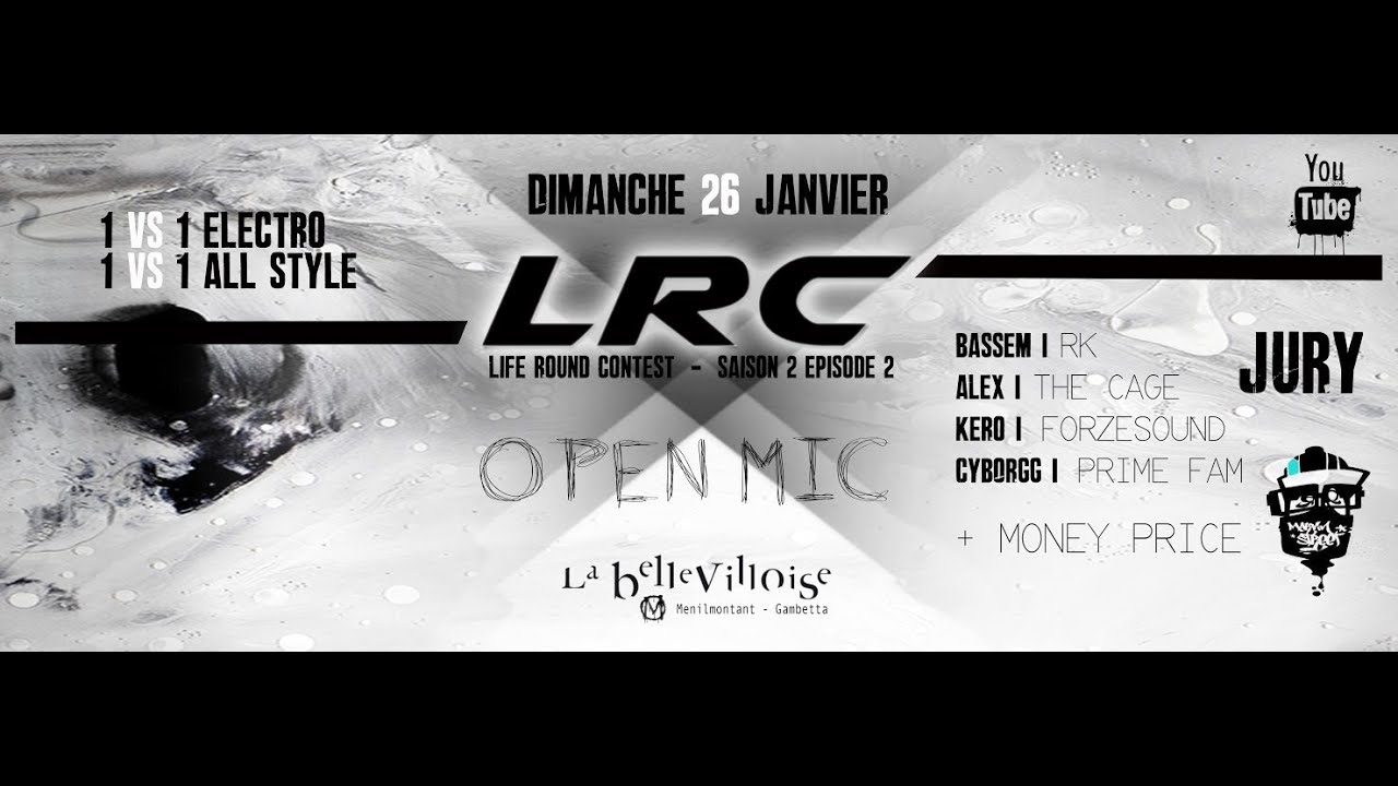 LRC OPEN MIC - DEMO DE JURY - BASSEM RK