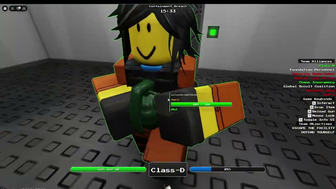 me vs scp retro breach