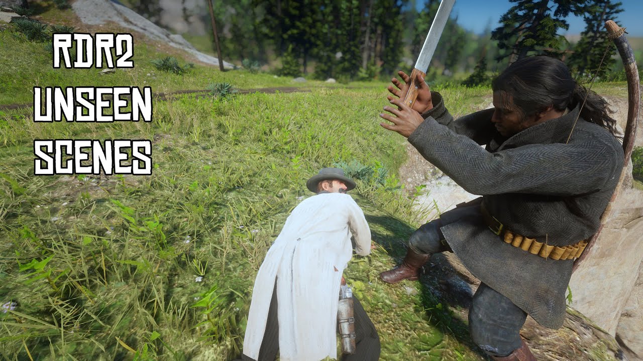 Out of Bounds Charles vs Bounty Hunter | Red Dead Redemption 2 Unseen Moments