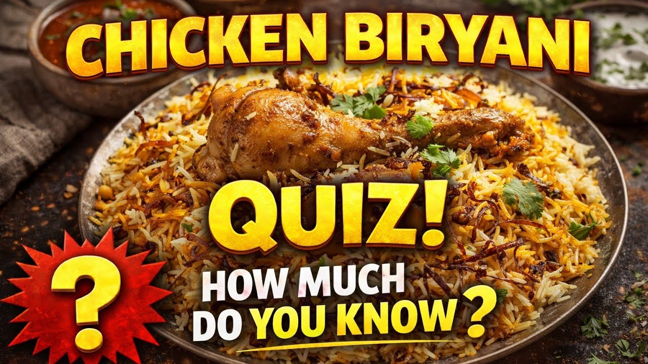 35 BIRYANI Questions - How many can you answer? #quizchallenge #dailyquiz #mindbendingquiz