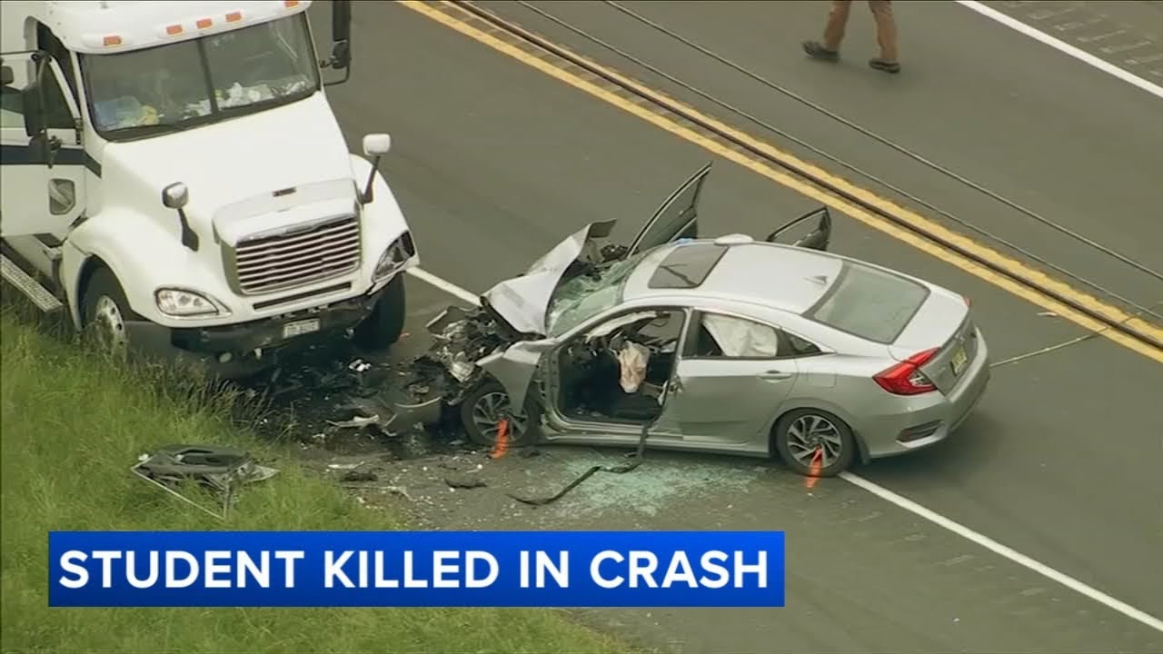 Lenape High School senior killed, 2 others injured after car collides with tractor-trailer